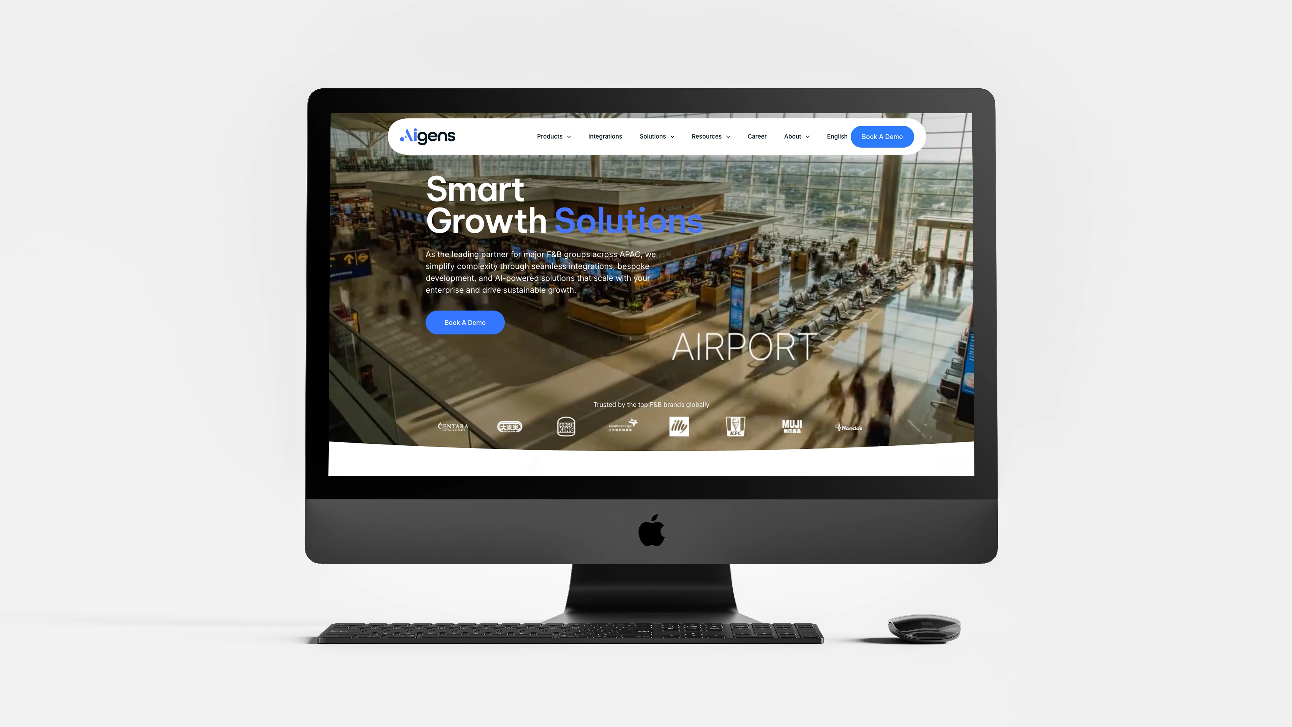 Aigens website redesign UX challenges and positioning analysis